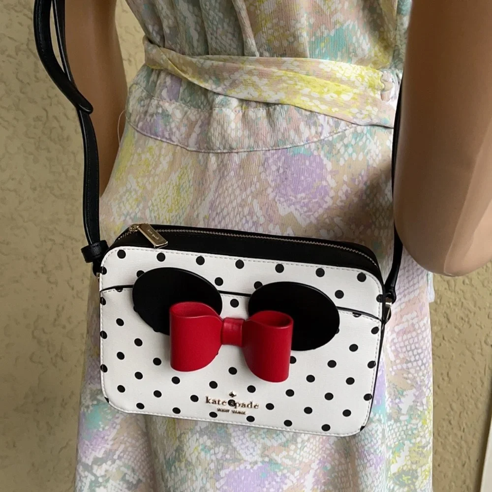 disney x kate spade new york other minnie mouse camera bag - Picture 7 of 16
